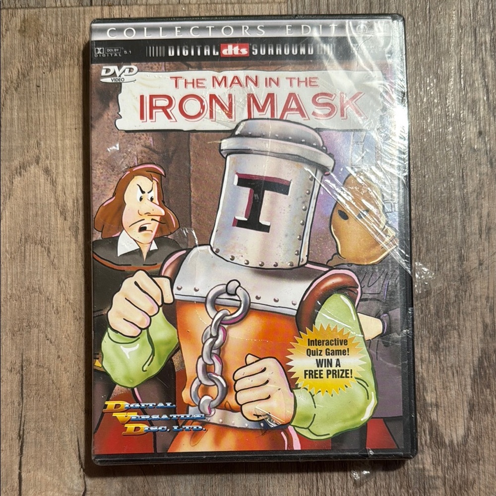 The Man in the Iron Mask DVD NEW SEALED